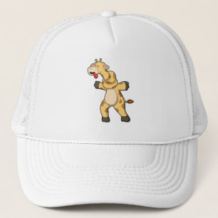 Giraffe mit Knot in Neck Truckerkappe