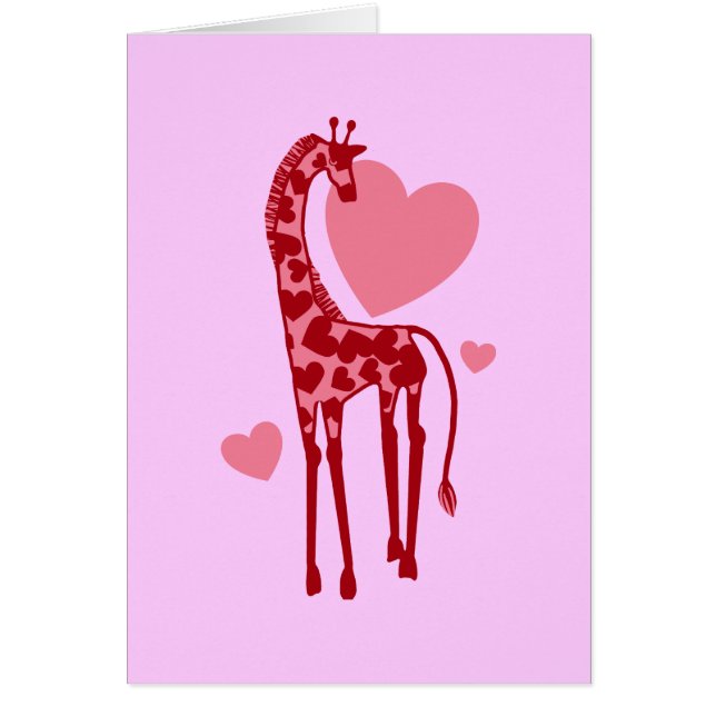 Giraffe mit Liebe (Vorne)