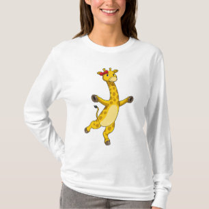 Giraffe mit Ribbon T-Shirt