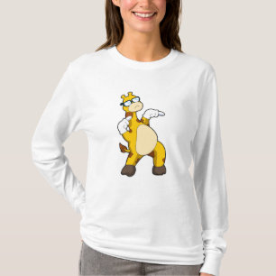 Giraffe mit Sonnenbrille T-Shirt