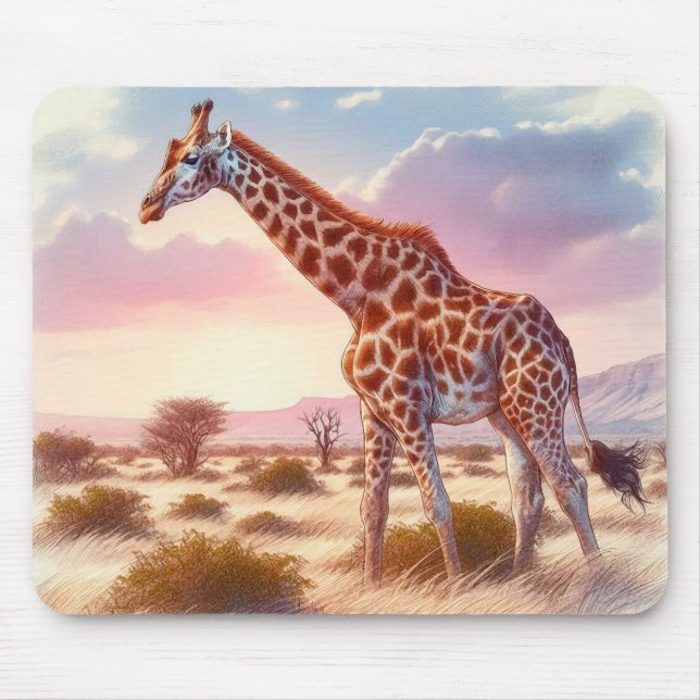 Giraffe Mousepad (Vorne)