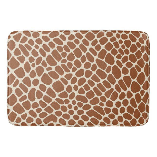 Giraffe Muster Badematte (Vorderseite)