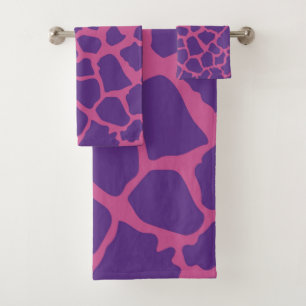Giraffe Muster Badhandtuch Set