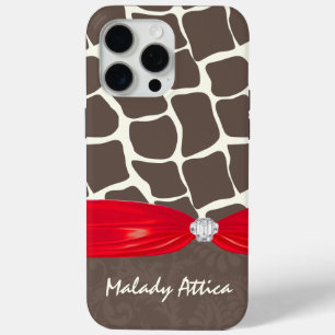Giraffe Muster gedruckte Multifunktionsleisten-Imi Case-Mate iPhone Hülle