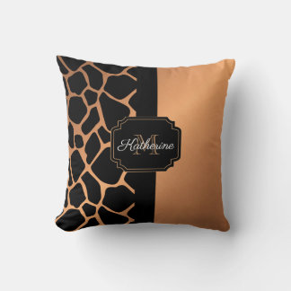 Giraffe Muster Kissen