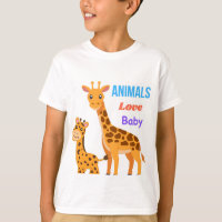 Giraffe Mutter und Baby .Tiere