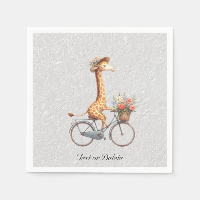 Giraffe Napkins Serviette (Vorderseite)