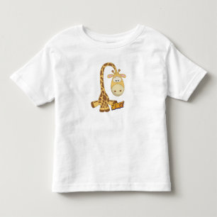 Giraffe Niedlich Kawaii Cartoon Kleinkind T-shirt