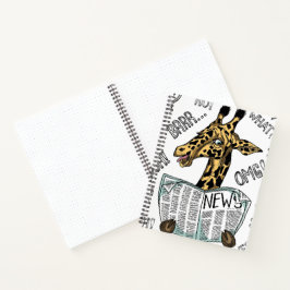 Giraffe - Notebook Notizbuch
