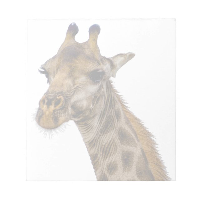 Giraffe Notepad Notizblock (Vorderseite)