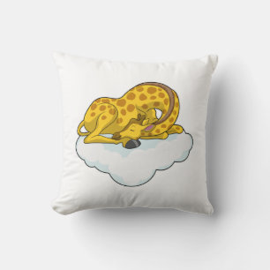 Giraffe on Clouds Kissen