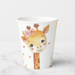"Giraffe Party Paper Cup" Pappbecher