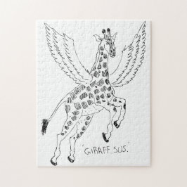 Giraffe + pegasus = Giraffsus