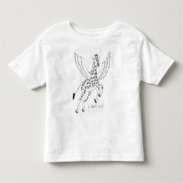Giraffe + pegasus = Giraffsus Kleinkind T-shirt