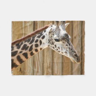 Giraffe Picture Blanket Fleecedecke