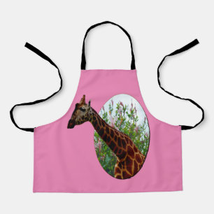 Giraffe Popout Art, Kids Full Print Schürze