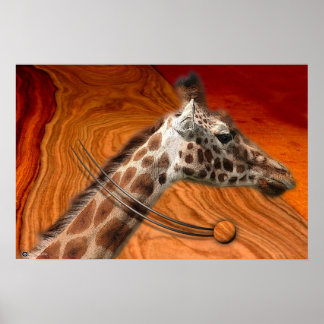 GIRAFFE POSTER