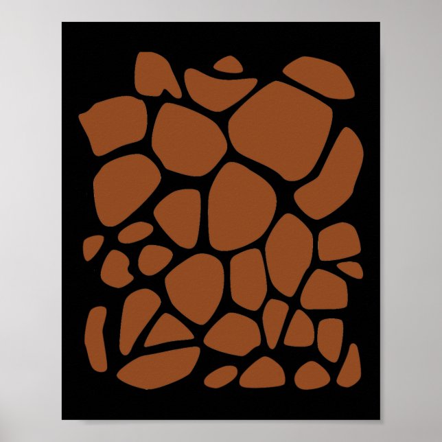 Giraffe Print Easy Diy Halloween Kostüm Poster (Vorne)