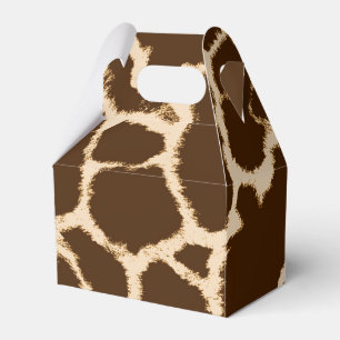 Giraffe Print Geschenkschachtel