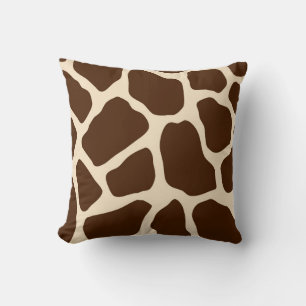 Giraffe Print Kissen