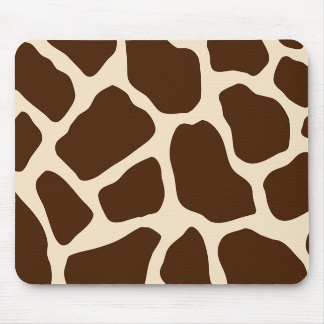Giraffe Print Mousepad (Vorne)