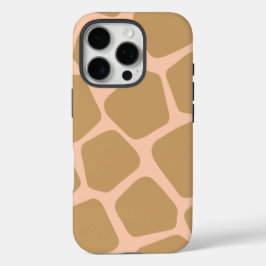 Giraffe Print Pattern Design iPhone 16 Pro Hülle