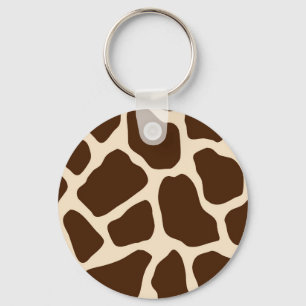 Giraffe Print Schlüsselanhänger