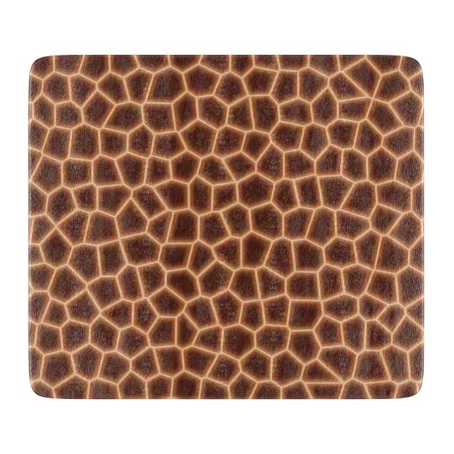 Giraffe Print Schneidebrett (Vorderseite)