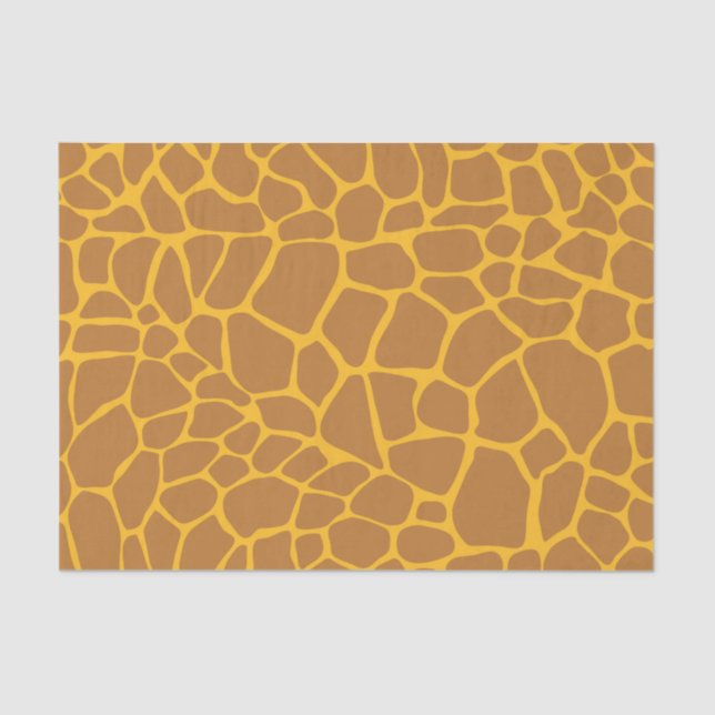 Giraffe Print Seidenpapier (Vorderseite)