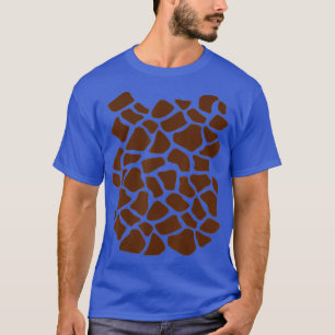 Giraffe Print Simple Halloween Costume Zoo Tier T-Shirt