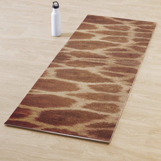 Giraffe Print Yogamatte (Beispiel)