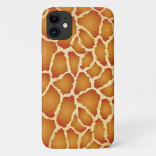 Giraffe Real Skin Brown Texture Case-Mate iPhone Hülle
