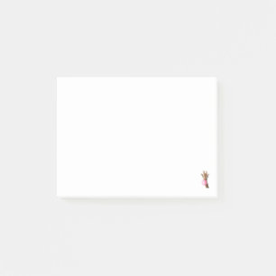 Giraffe Rosa Kaugummi Süß Lustig Tierliebhaber Post-it Klebezettel