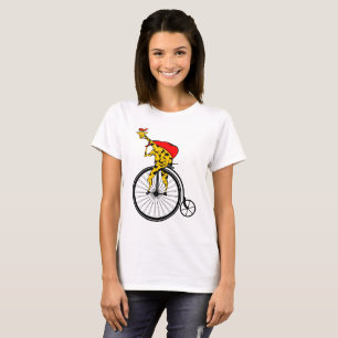 Giraffe Santa Claus Christmas T-Shirt