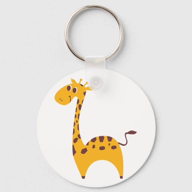 Giraffe Schlüsselanhänger (Vorderseite)