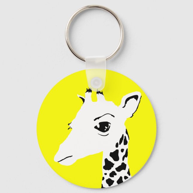 Giraffe Schlüsselanhänger (Vorderseite)