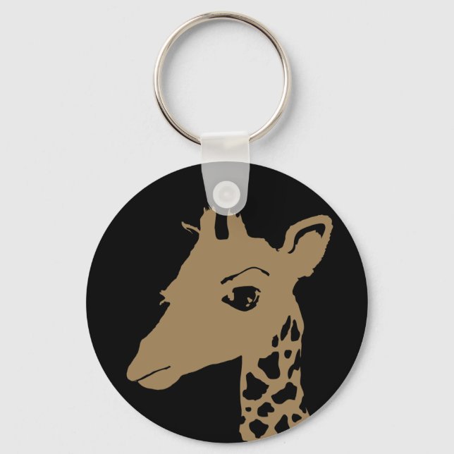 Giraffe Schlüsselanhänger (Vorderseite)