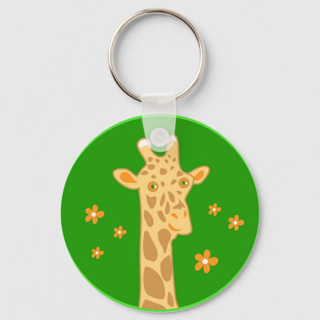 Giraffe Schlüsselanhänger (Vorderseite)