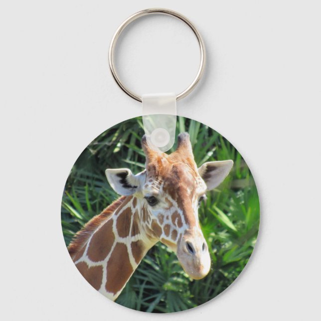 Giraffe - Schlüsselkette Schlüsselanhänger (Vorderseite)