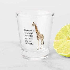 Giraffe Schnapsglas