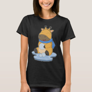 Giraffe Schneeball T-Shirt