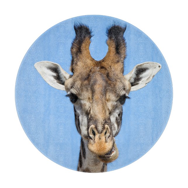 Giraffe Schneidebrett (Vorderseite)