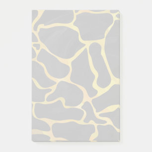 Giraffe, Schwarz und Gelb Post-it Klebezettel