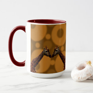 Giraffe Selbstreflexion, Tasse