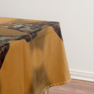 Giraffe Selbstreflexion, Tischdecke