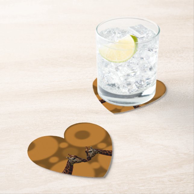 Giraffe Selbstreflexion, Untersetzer (Vor Ort)