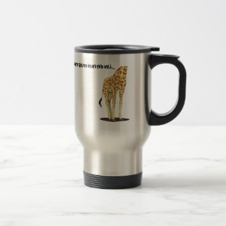 Giraffe Selfies Reisebecher