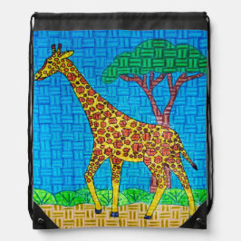 Giraffe (Single) - Zeichenketten-Beutel Sportbeutel