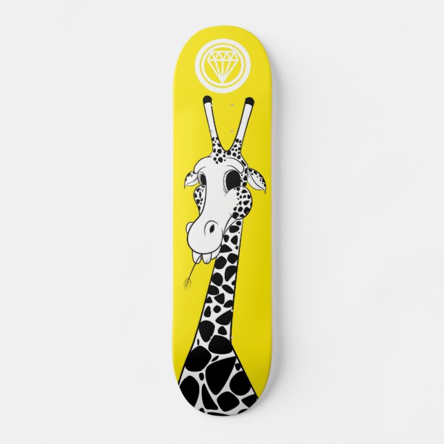 Giraffe Skateboard (Vorderseite)