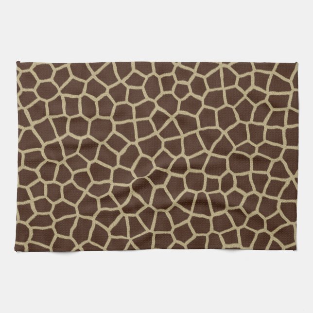 Giraffe Skin Kitchen Handtücher (Horizontal)